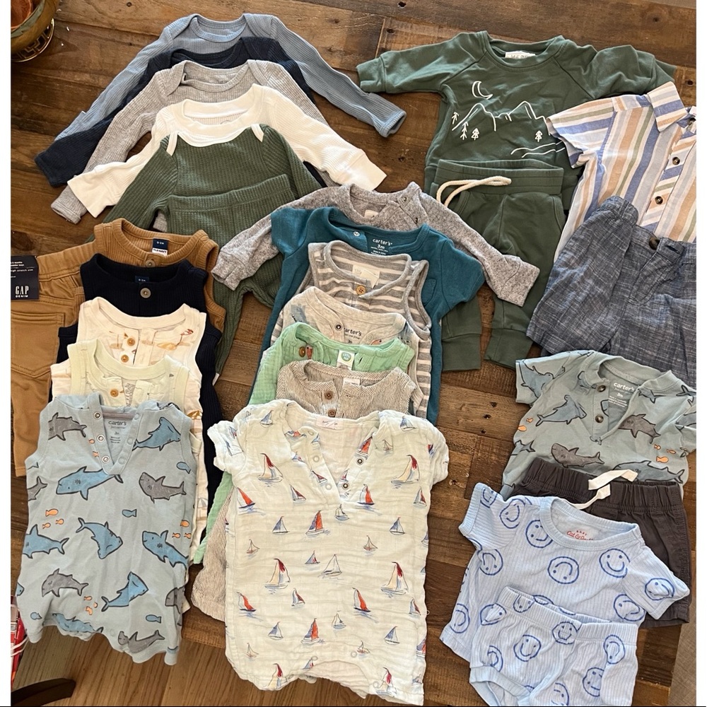 0-3 month baby boy clothes